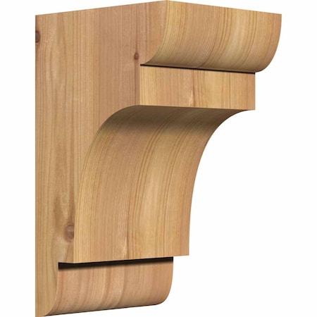 Ekena Millwork New Brighton Smooth Corbel, Western Red Cedar, 5 1/2"W x 6"D x 10"H COR06X06X10NEB00SWR